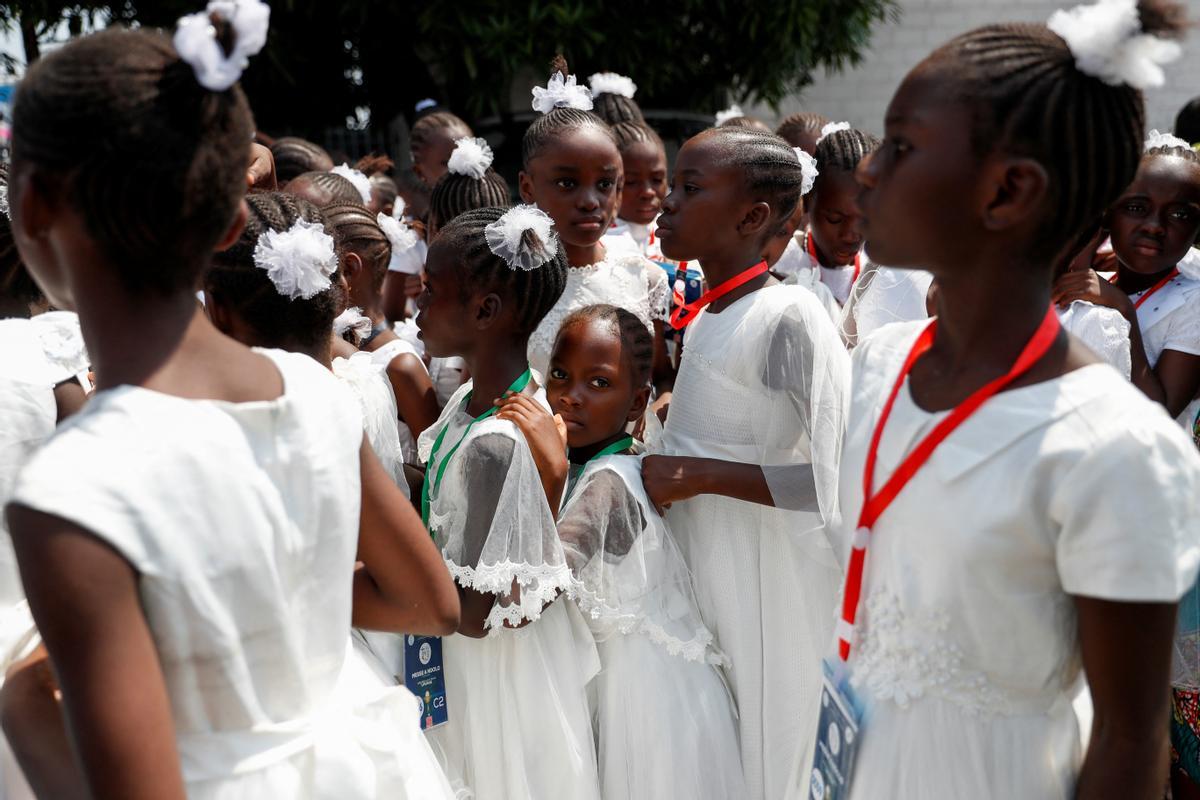 La visita del papa Francisco en el Congo