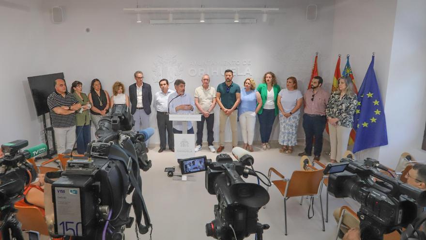 El equipo de gobierno de PP y Vox de Orihuela cuesta 1,7 millones