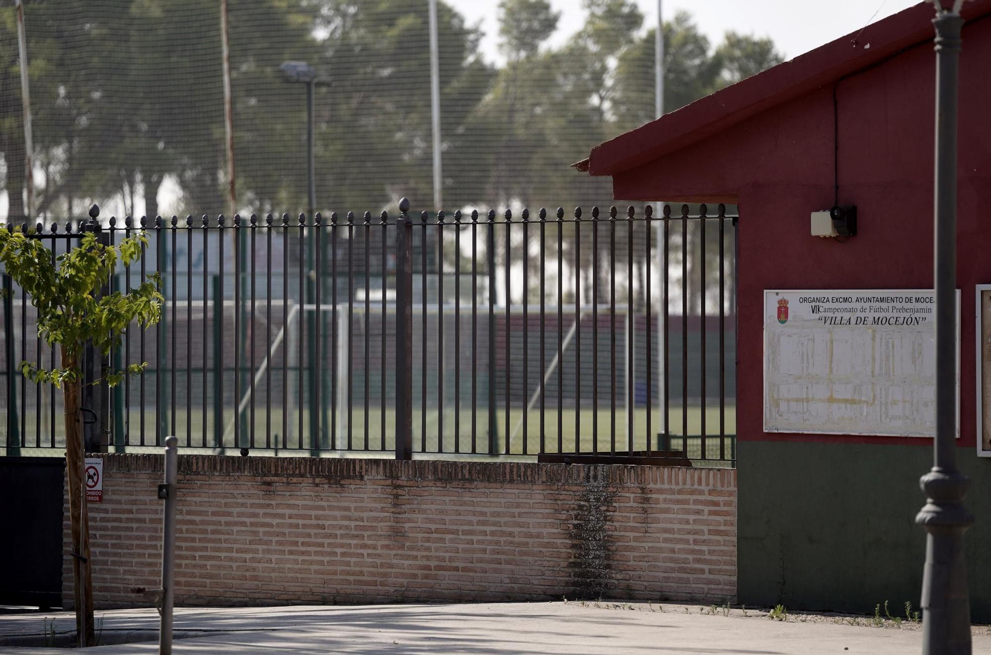 Mocejón (Toledo), donde fue asesinado en niño de 11 años, Mateo, en el polideportivo del pueblo.