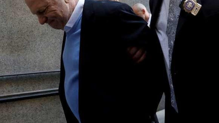 Harvey Weinstein llega a la corte de Nueva York. // Reuters