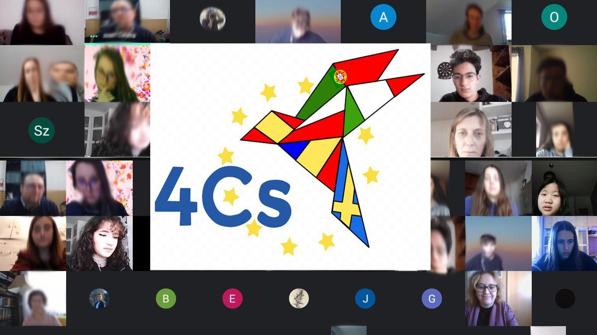Encuentro online de estudiantes que participaron en el programa Erasmus