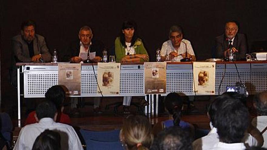 Conferencia del doctor Francisco Pascual, ayer en La Alhóndiga.