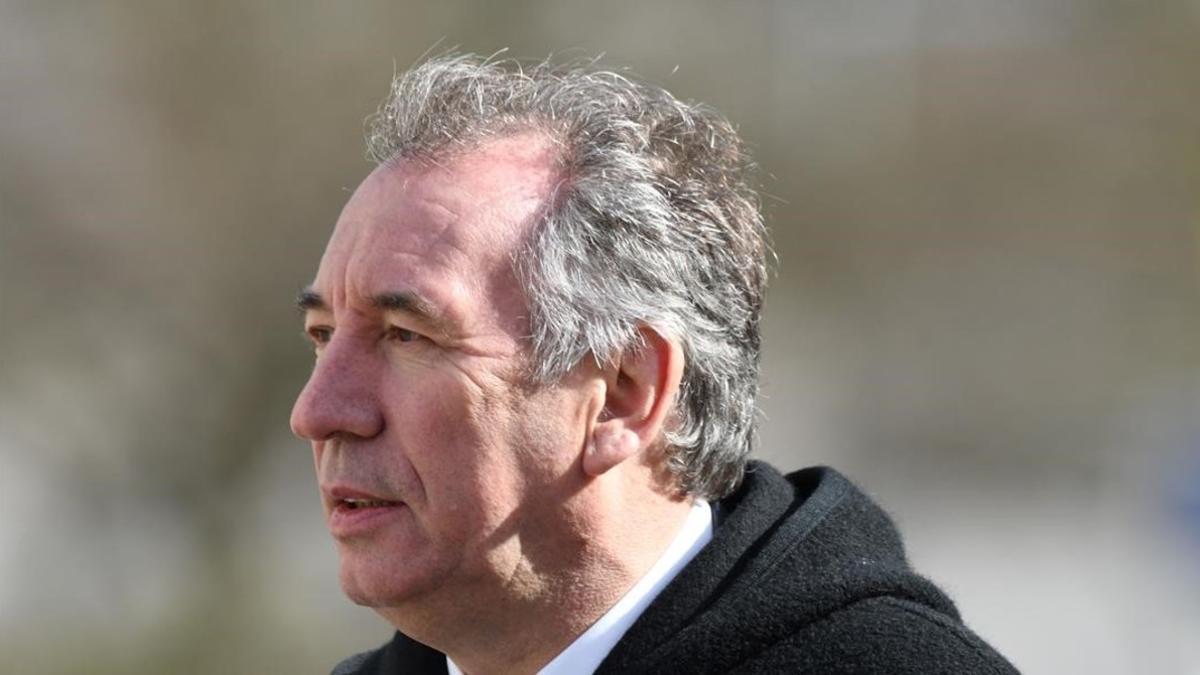 El exministro de Justicia francés, François Bayrou.