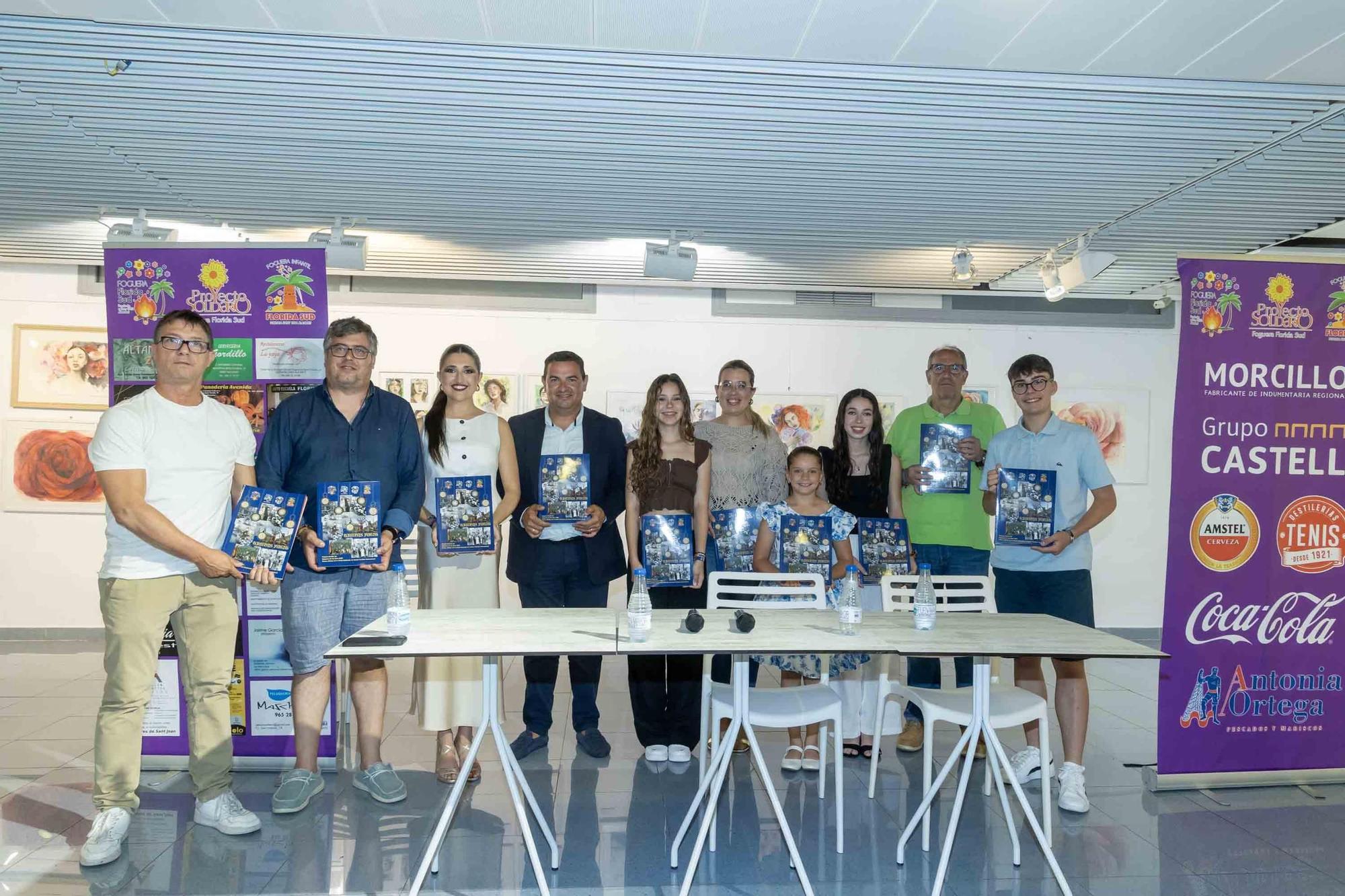 La Foguera Florida Sur presenta su llibret 2025 ‘Tempus Fugit’ en el Club INFORMACIÓN