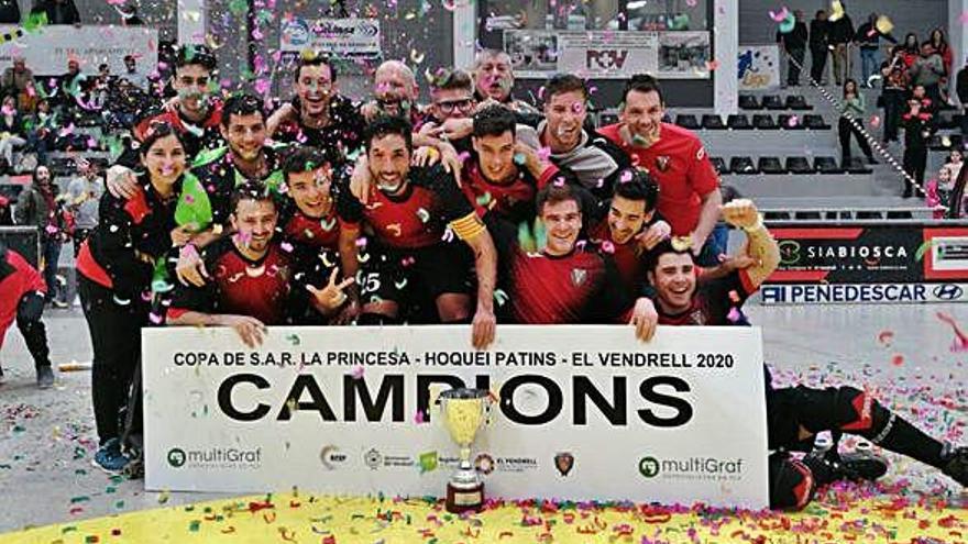 El Vendrell, campeón de la Copa Princesa.