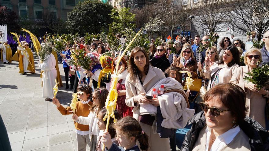 Domingo de Ramos con las procesiones de La Borriquilla y el Ecce Homo Cautivo