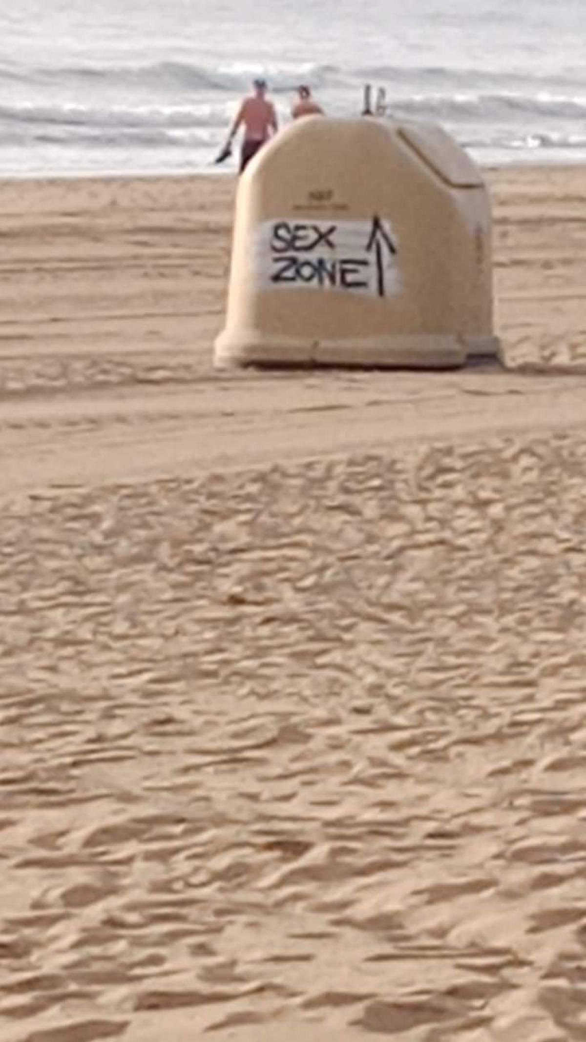 Actos vandálicos en Playa del Inglés