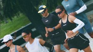 Un grupo de corredores.
