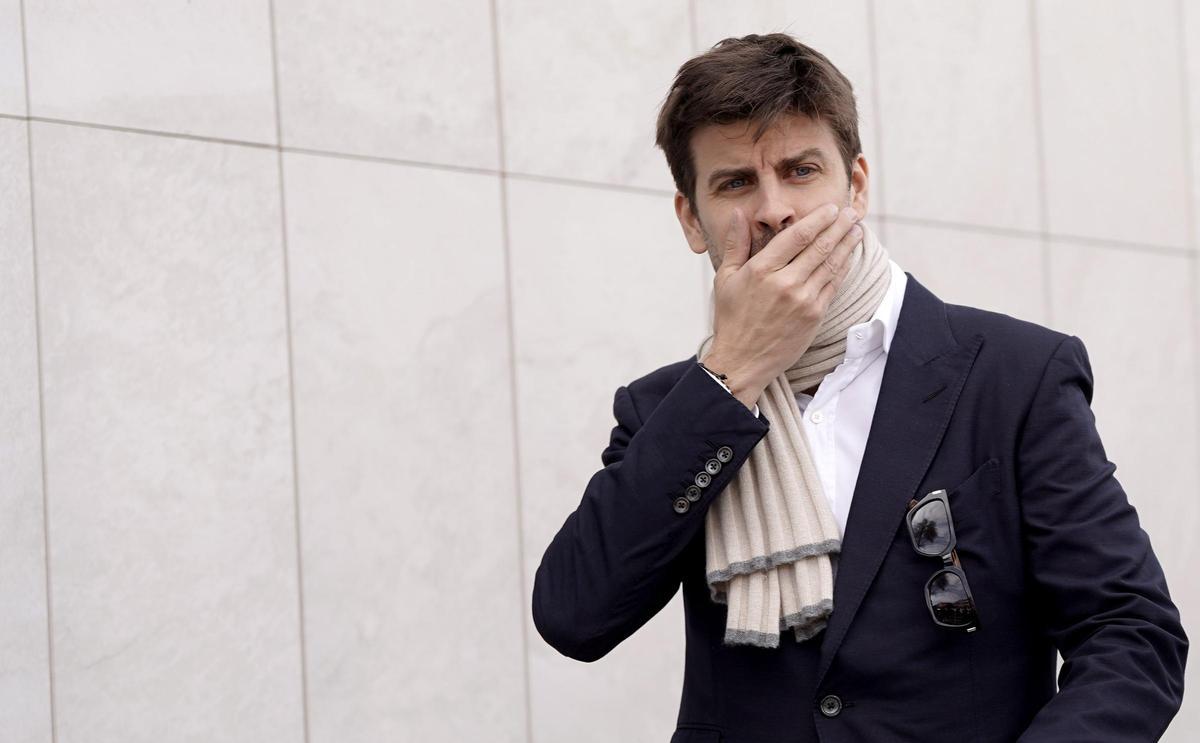 Gerard Piqué declara en el juzgado por la Supercopa de Arabia Saudí
