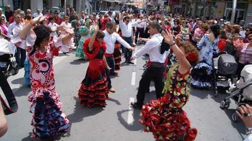 Una imagen de la I Feria de Sevillanas.