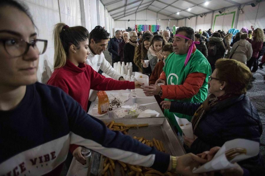 Carnaval en Zamora |Chocolatada y baile