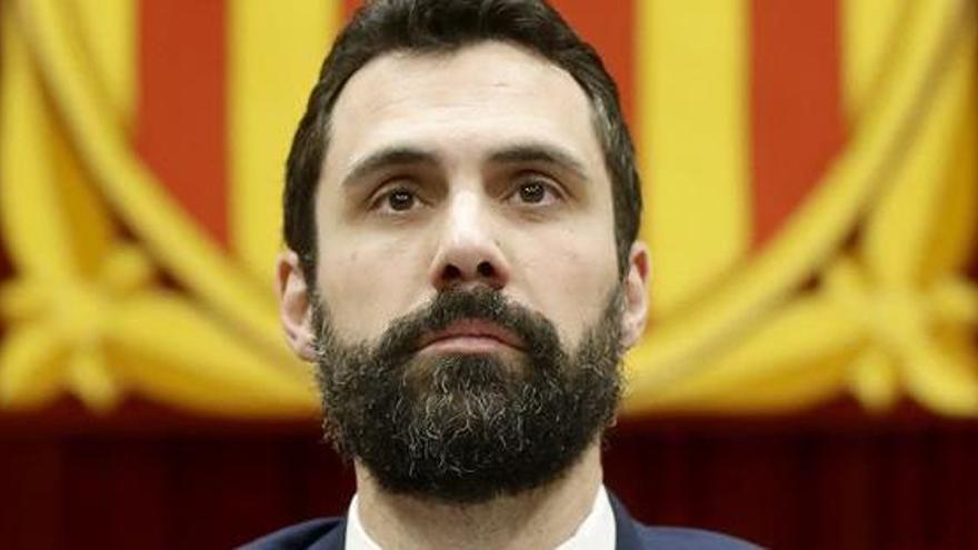 El president del Parlament, Roger Torrent.