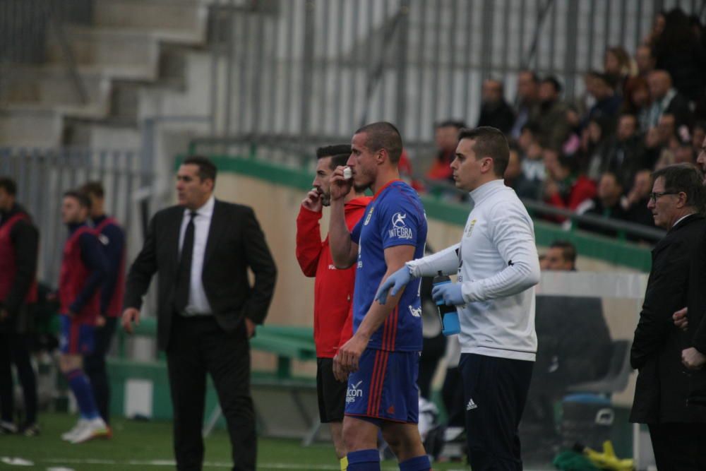 El partido entre el Córdoba y el Oviedo, en imágenes