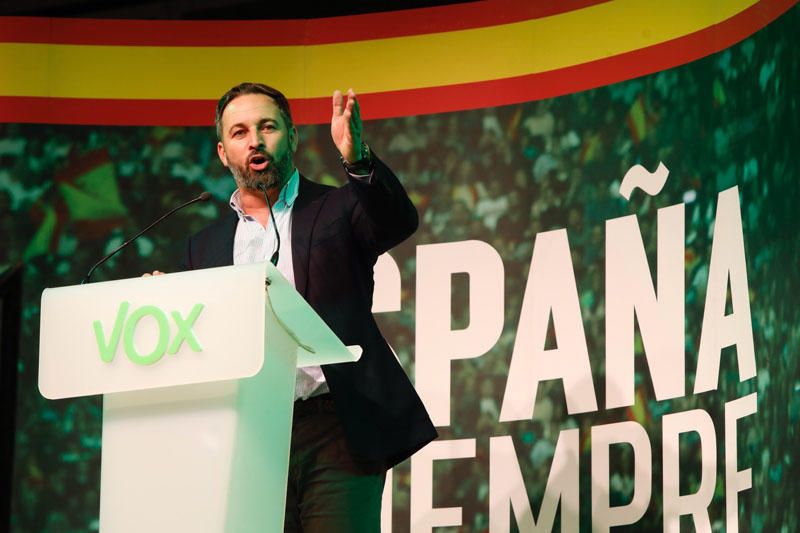 Mitin de Abascal en València