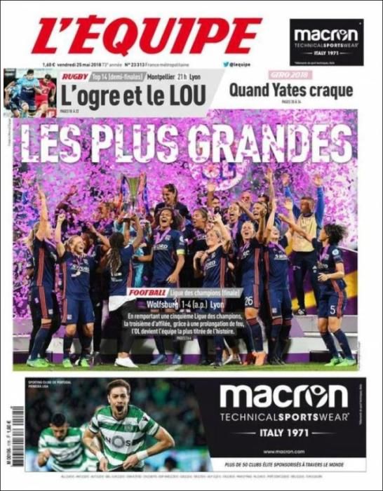 Kondogbia, Umtiti, Lenglet y la final de Kiev, en las portadas de este 25 de mayo