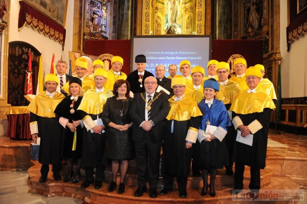 El fundador de la Organización Nacional de Trasplantes, Rafael Matesanz, es investido doctor Honoris Causa por la UCAM