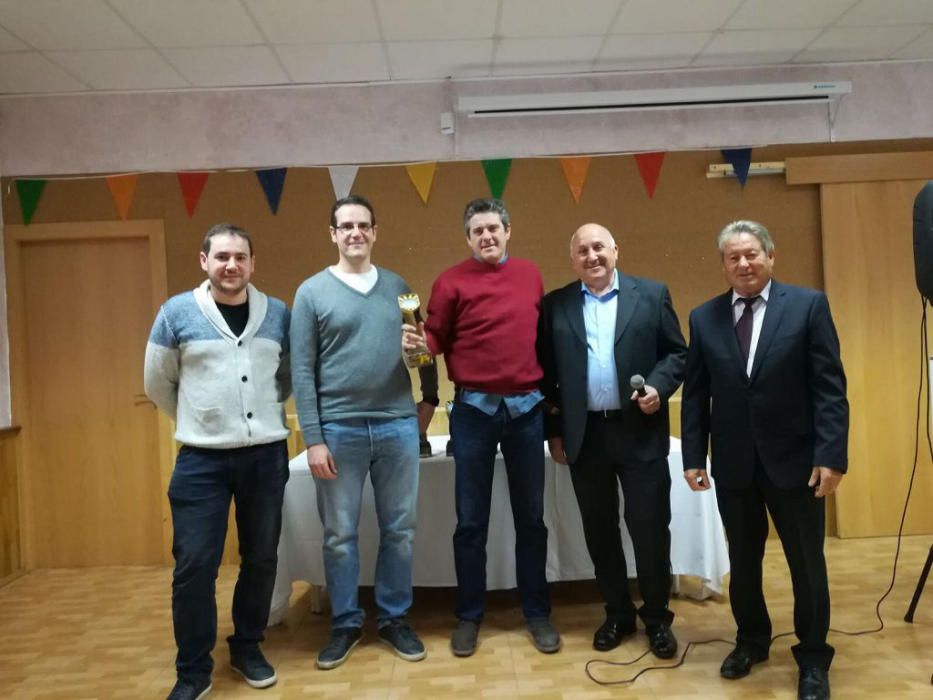 Entrega de premios de la Liga de Bolos Huertanos