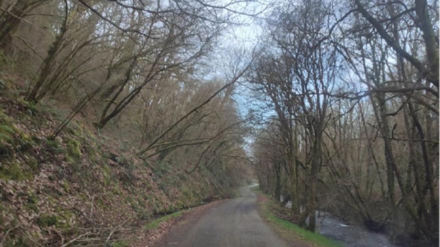 Uno de los caminos objeto de las obras.