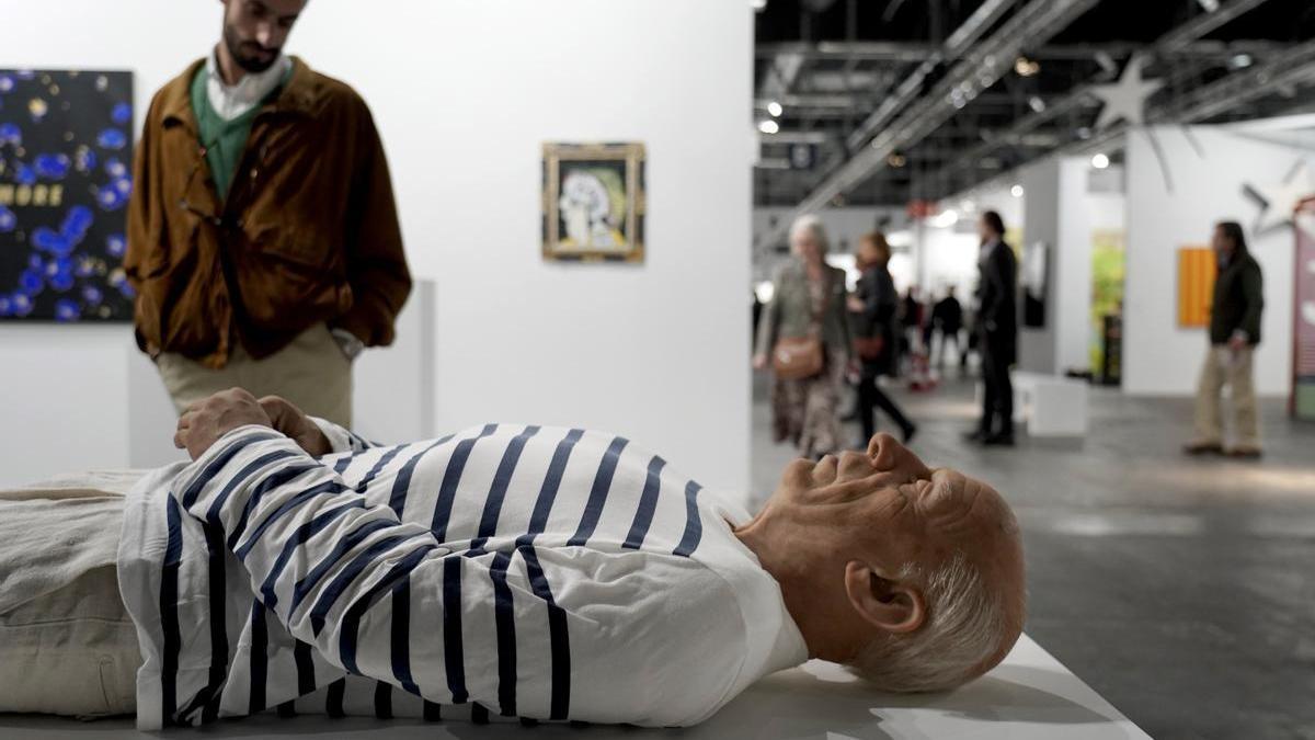 'Aquí murió Picasso', de Eugenio Merino, en la galería ADN.