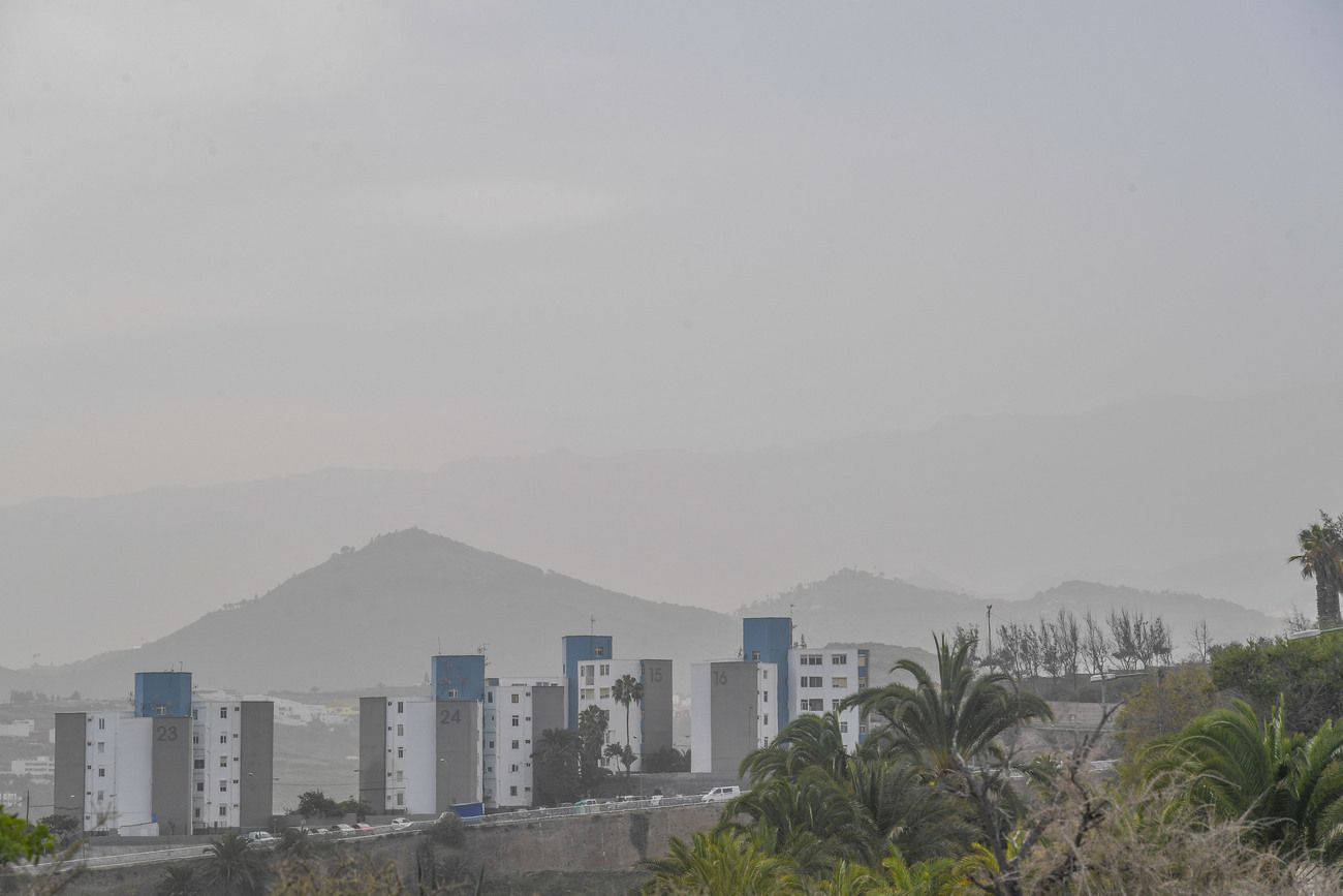 Calima en Las Palmas de Gran Canaria (08/02/24)