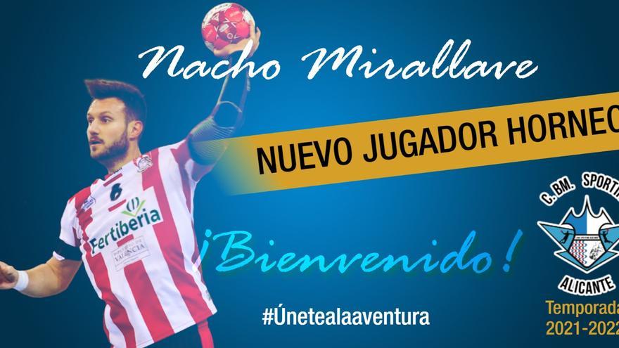 El Horneo se refuerza con el extremo Nacho Mirallave