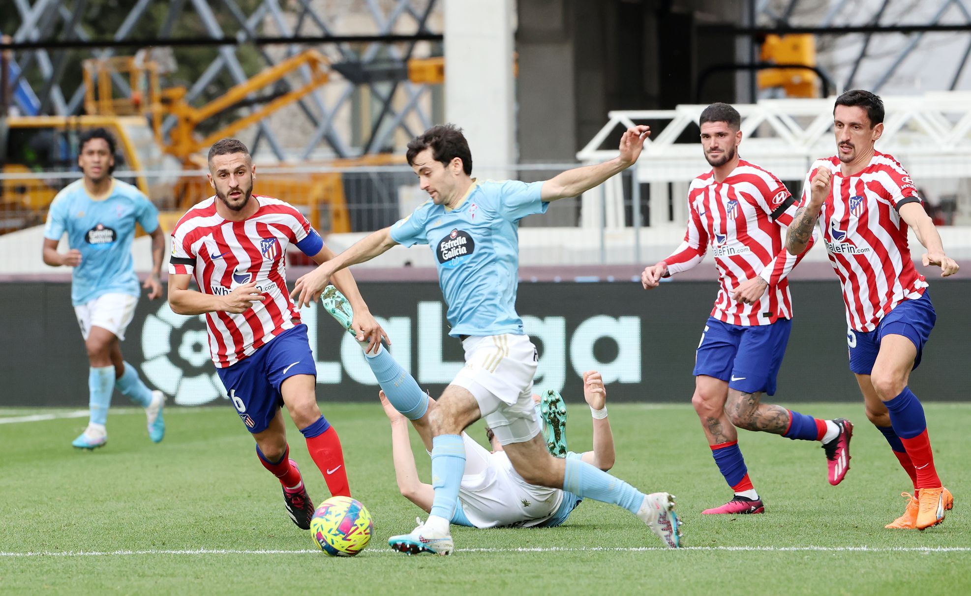 Las mejores imágenes del Celta-Atleti