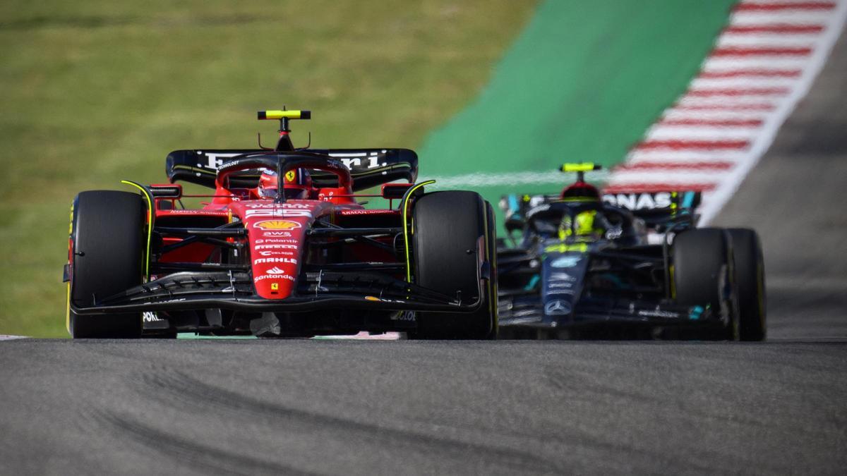 La descalificación de Hamilton abrió las puertas del podio a Carlos Sainz