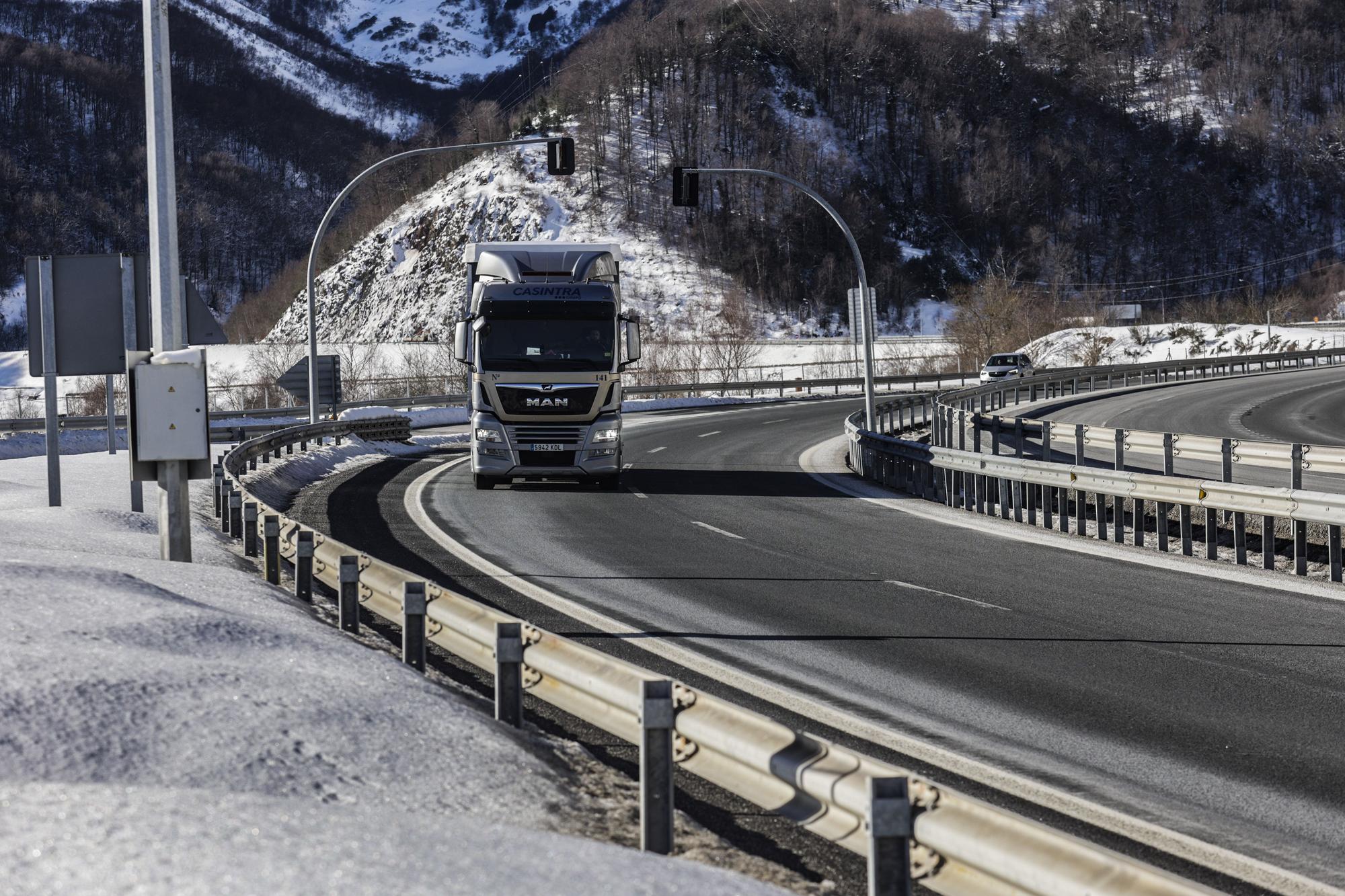 Así es el protocolo que aplica la autopista del Huerna ante las nevadas