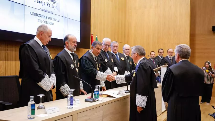 Miguel Ángel Pareja se compromete a abrir la justicia a la ciudadanía en su toma de posesión como presidente de la Audiencia