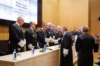 Miguel Ángel Pareja se compromete a abrir la justicia a la ciudadanía en su toma de posesión como presidente de la Audiencia