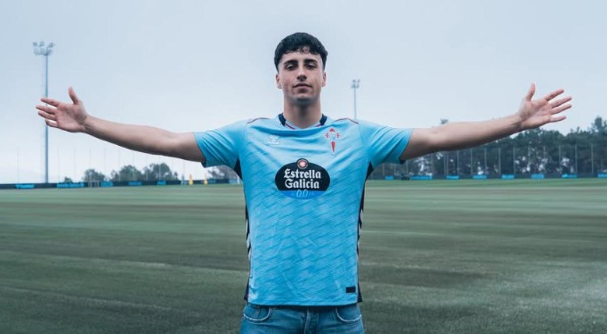 De benjamines a Segunda División: Ángel Davila renueva con el Celta