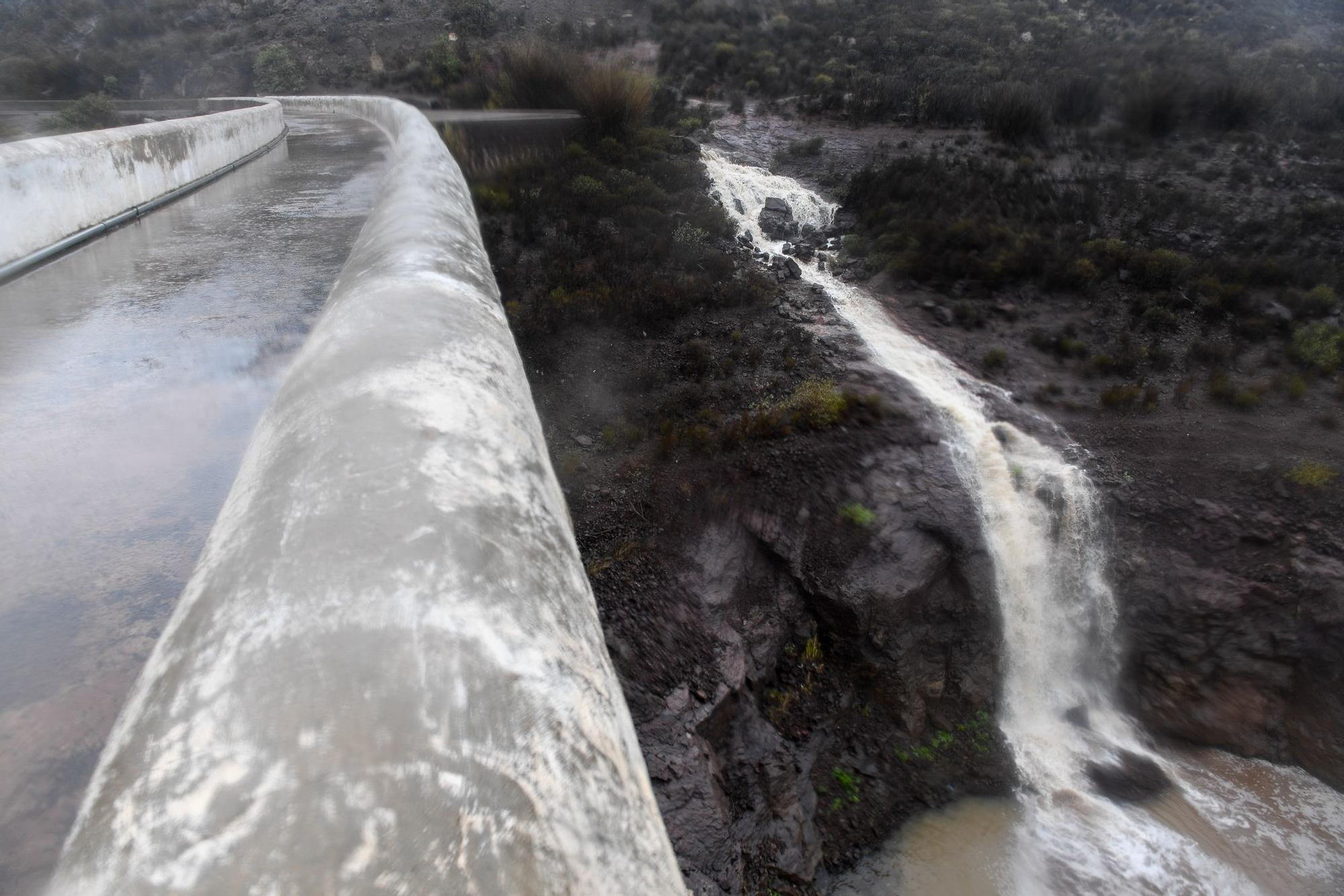 Las lluvias vuelven a caer en Gran Canaria