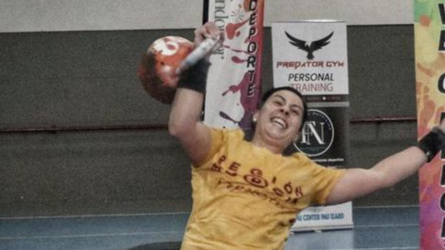 Esther Mora, en el Nacional.