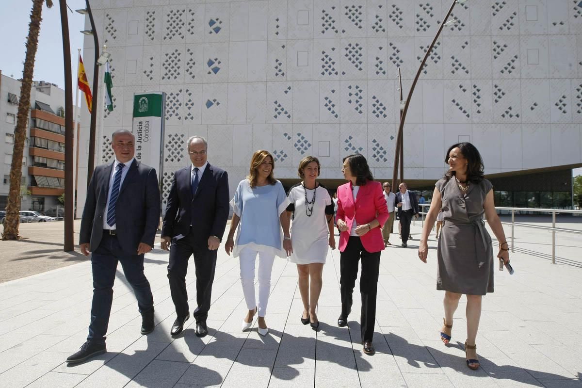 Fotogalería / Visita de Susana Díaz a la Ciudad de la Justicia