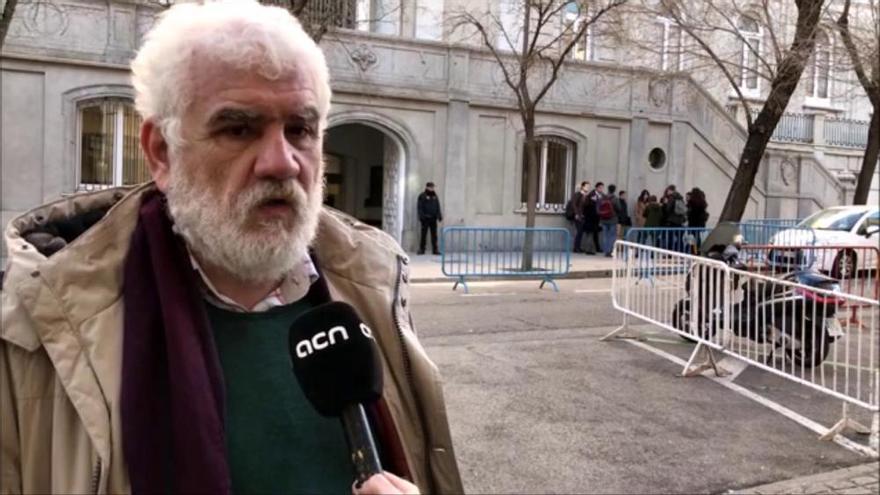 Un observador del judici: «s'està jutjant un referèndum democràtic»