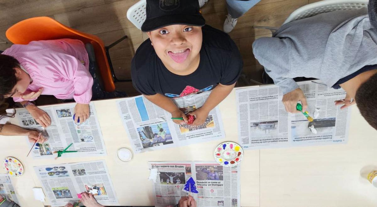 Uusarios de Aspmasim en su
local de trabajo. | fdv