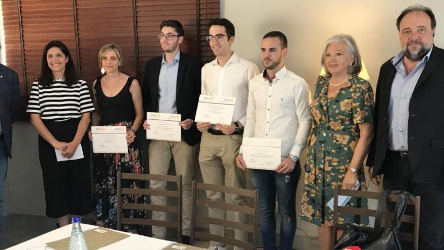 Entrega de premios a estudiantes