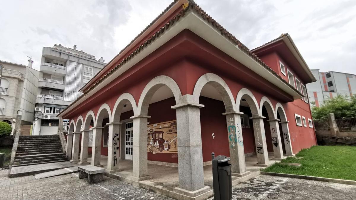 Imagen de la biblioteca Torrente Ballester de Bueu.   | // SANTOS ÁLVAREZ