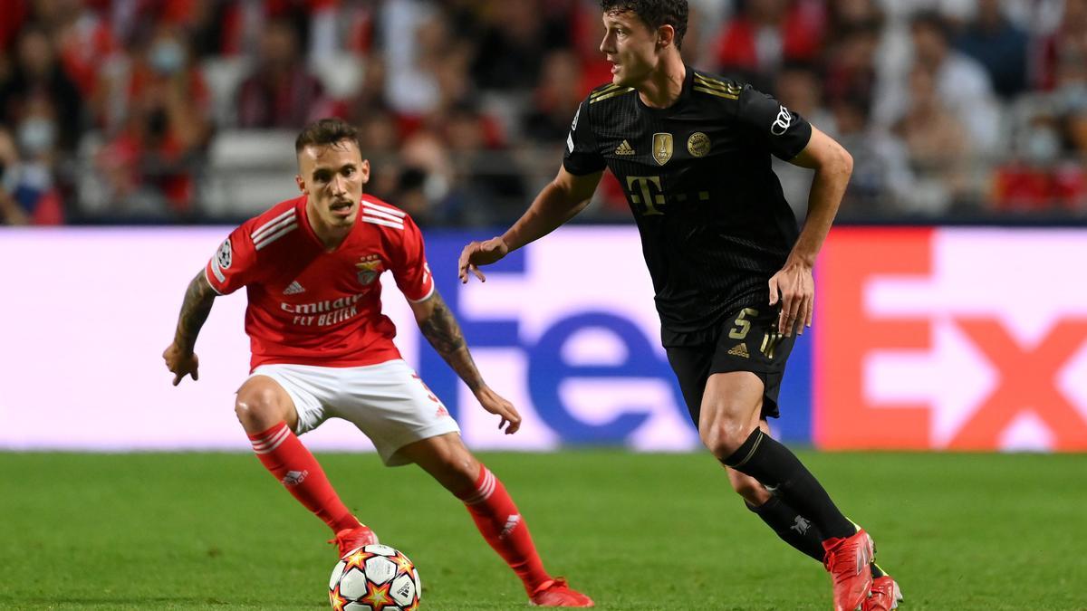 El resumen del partido entre el Benfica y el Bayern