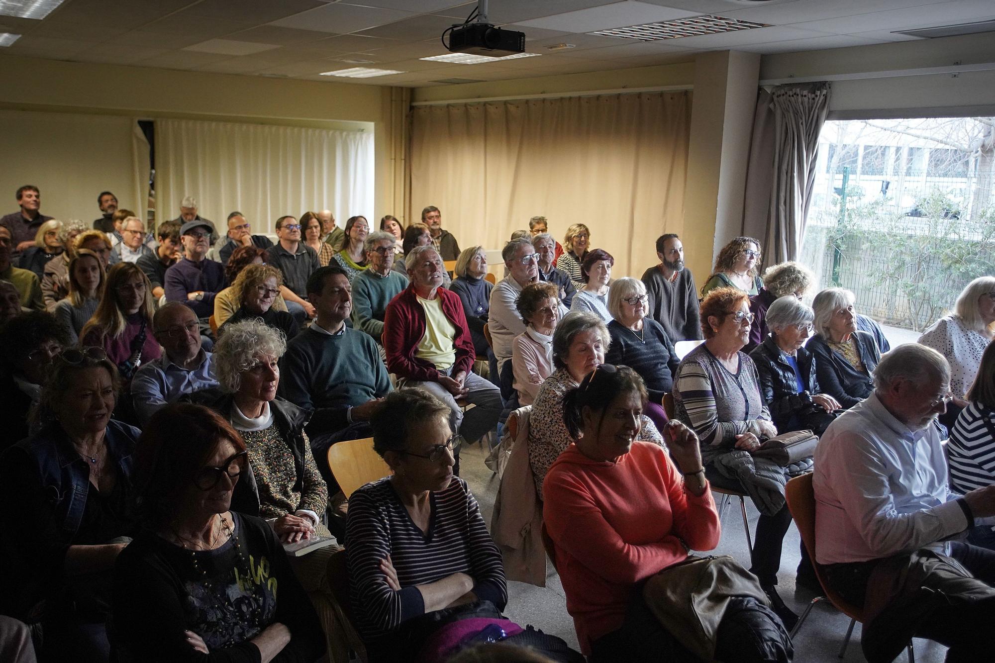 Eudald Carbonell omple a Girona