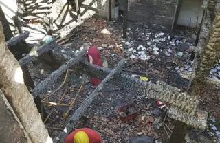 La lluvia, otro contratiempo para el templo budista de San Amaro