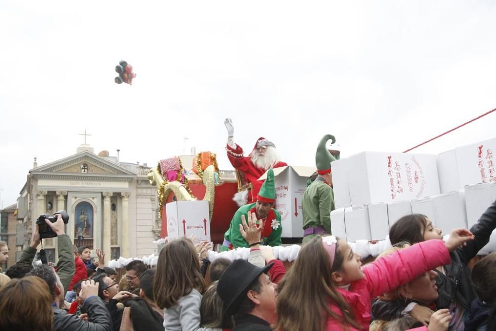 Ya está en Murcia Papá Noel