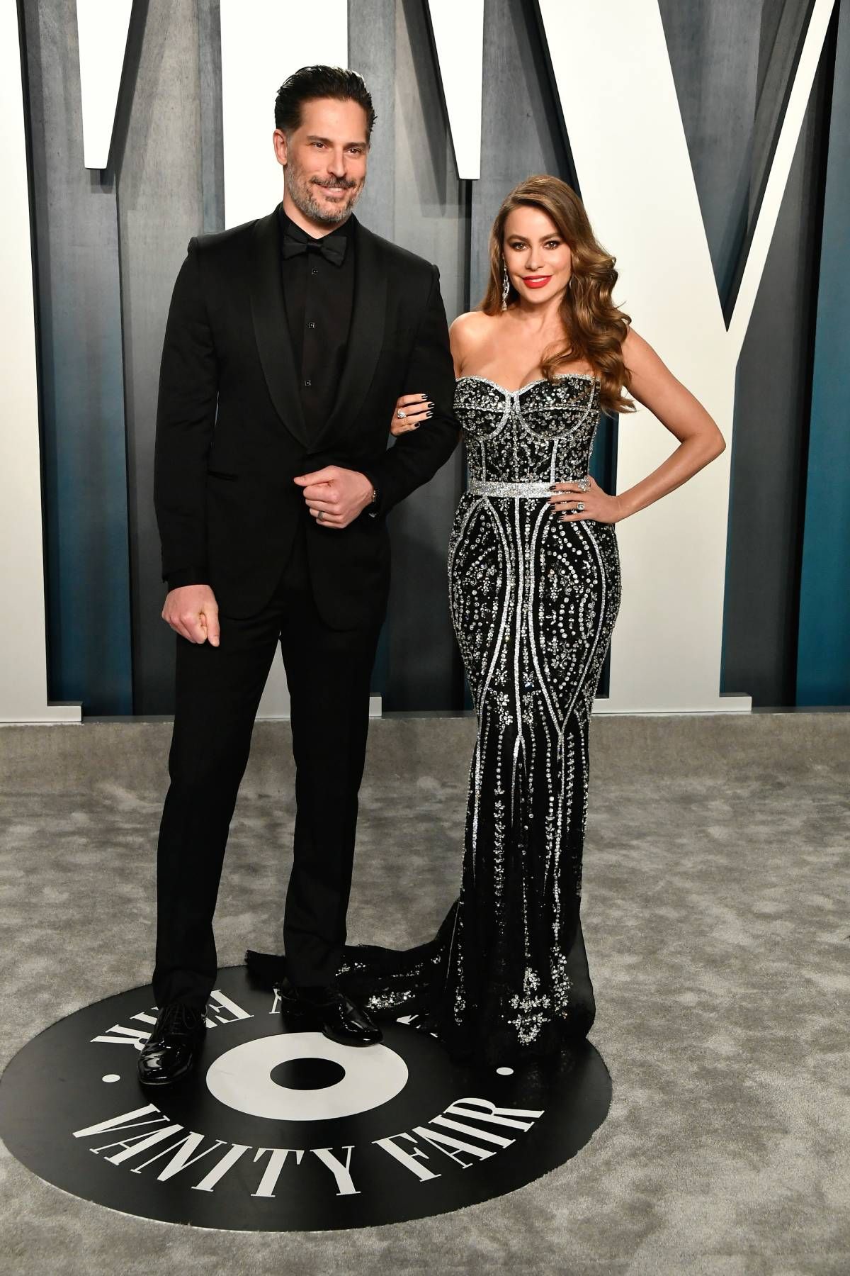 Joe Manganiello y Sofía Vergara en la fiesta posterior a los Premios Oscar 2020