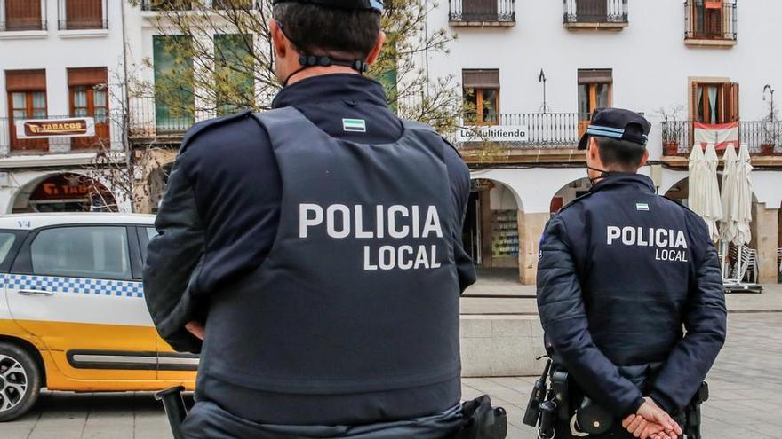 Policía Local en una imagen de archivo.