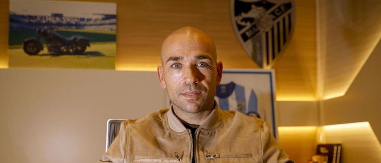 Manolo Gaspar, director deportivo del Málaga CF, en una foto de archivo