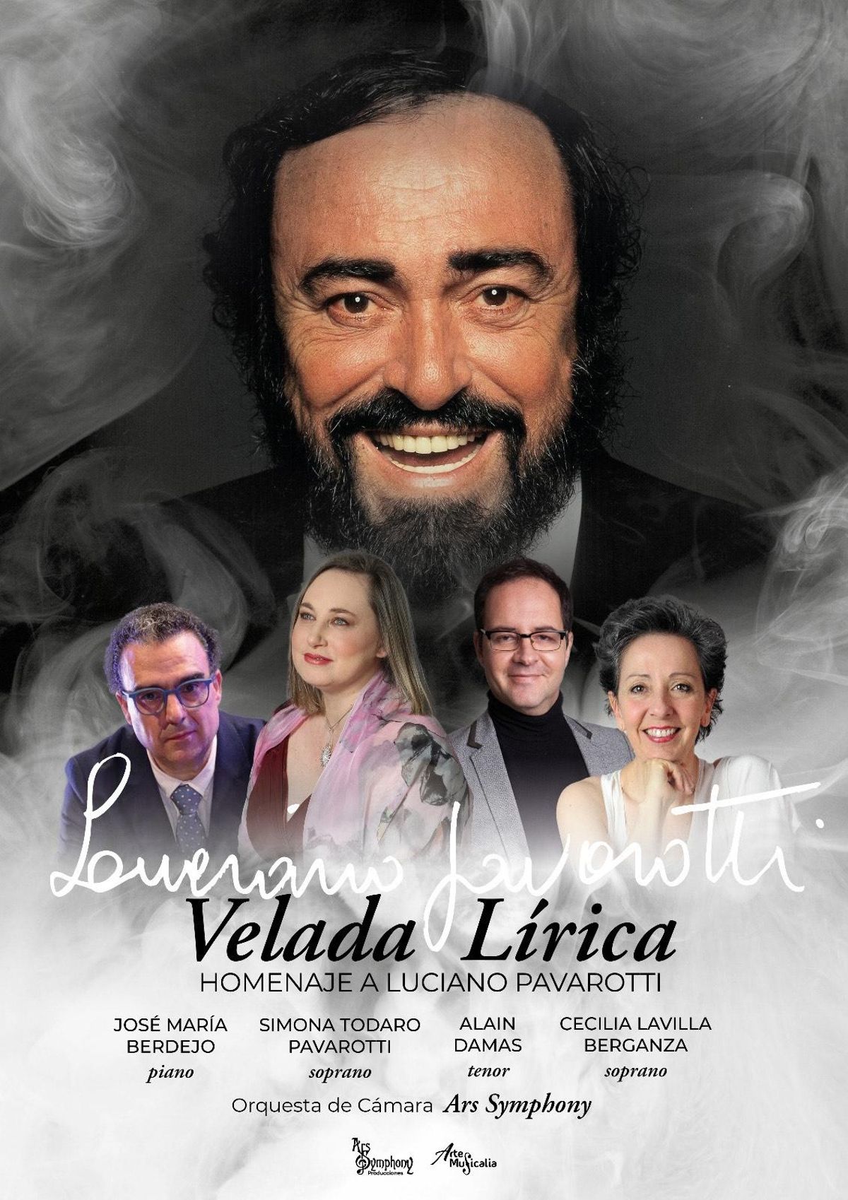 Velada Lírica Homenaje a Pavarotti.