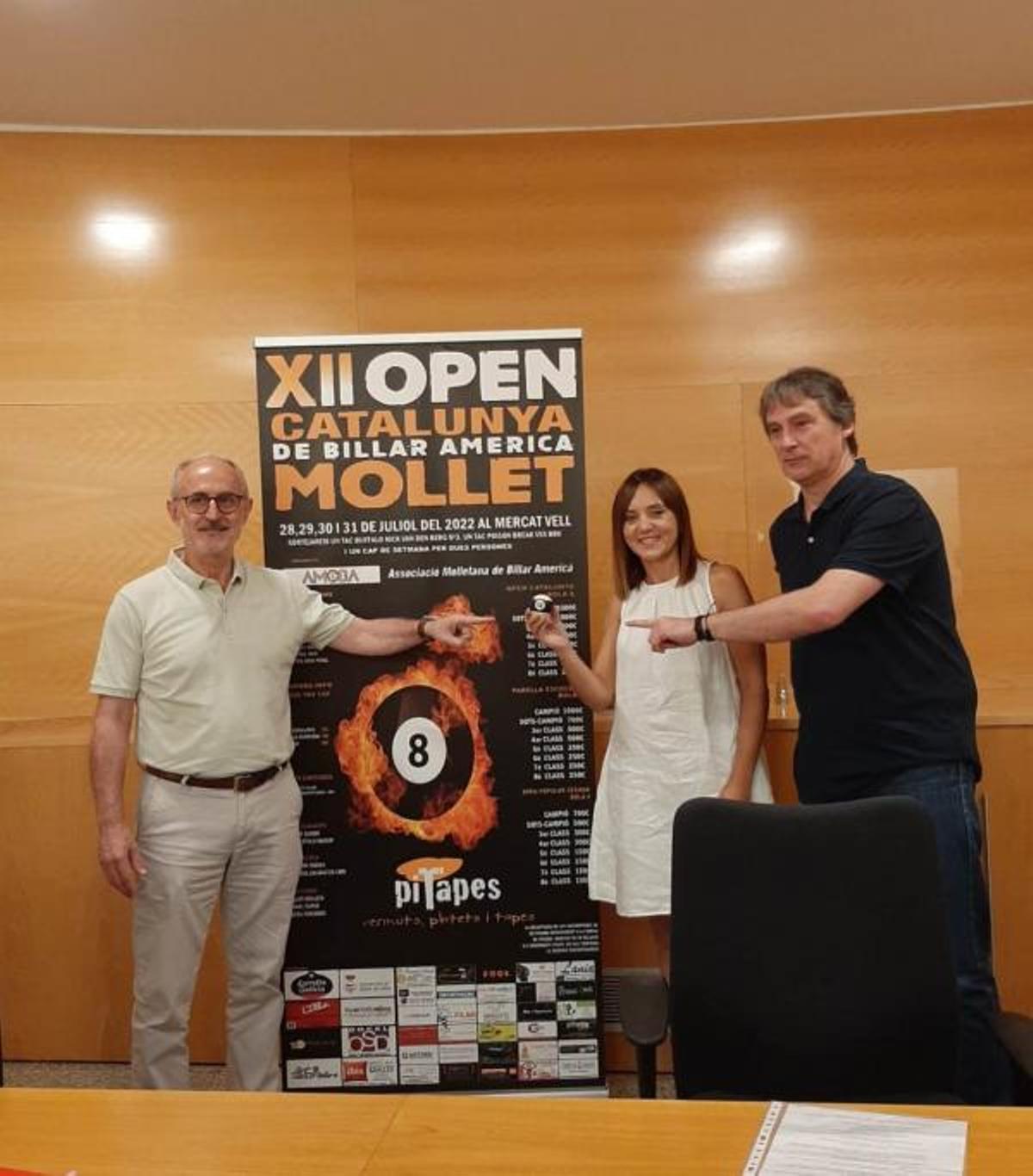 Rècord de participació en l’Open de billar americà de Mollet