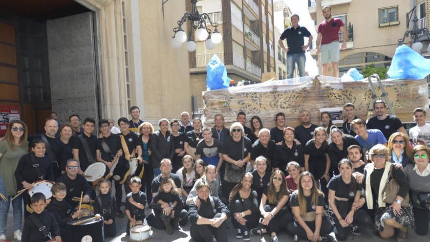 Ensayo solidario de la Hermandad De La Oración en el Calvario