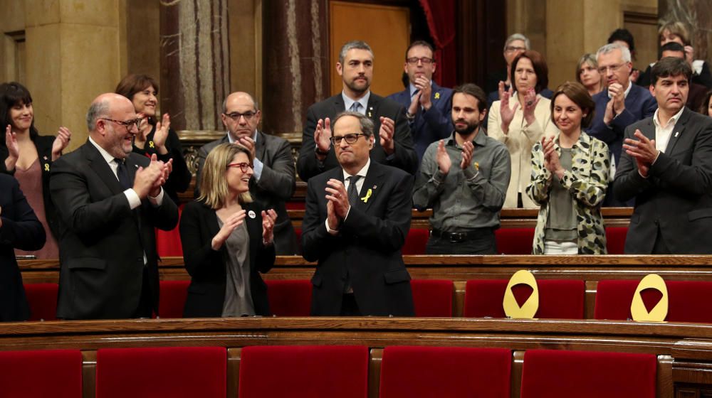 Ple d''investidura de Quim Torra