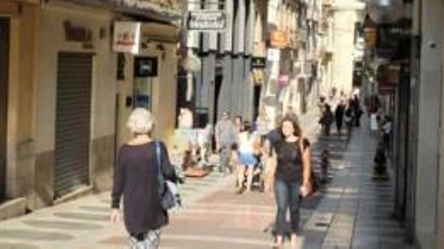 El carrer Peralada és un dels eixos comercials que es transformarà